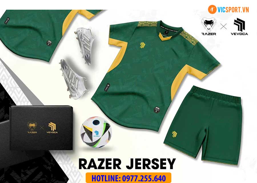 Áo đá banh không logo Vevoca Razer - Hình ảnh 12