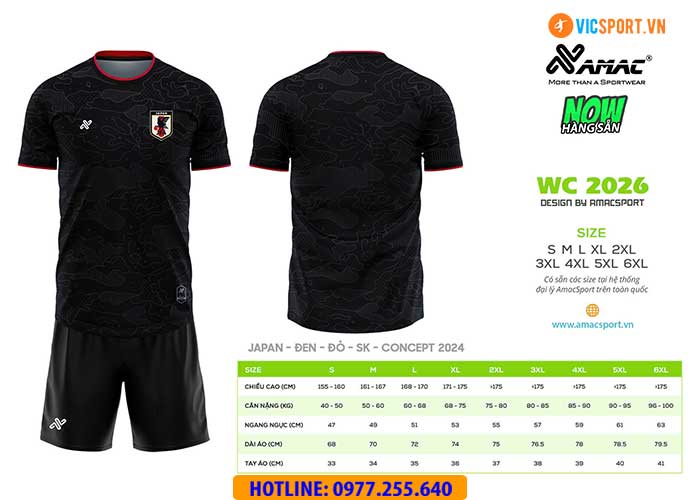 Áo đá banh thiết kế đội tuyển quốc gia Amac WC 2026 - Hình ảnh 9