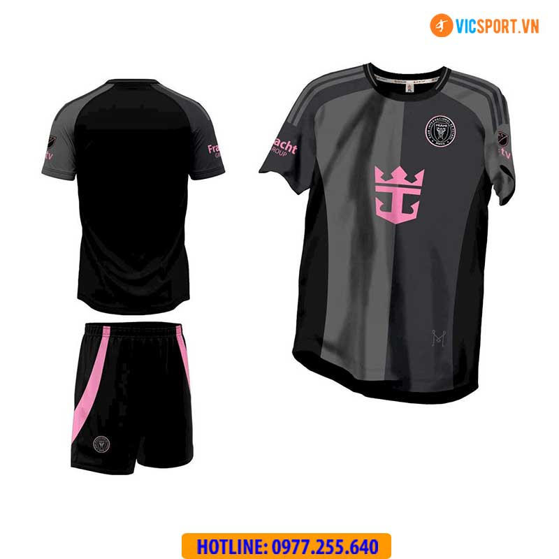 Áo đá banh Clb Inter Miami mùa giải 2025-2026 vải mè - Hình ảnh 17