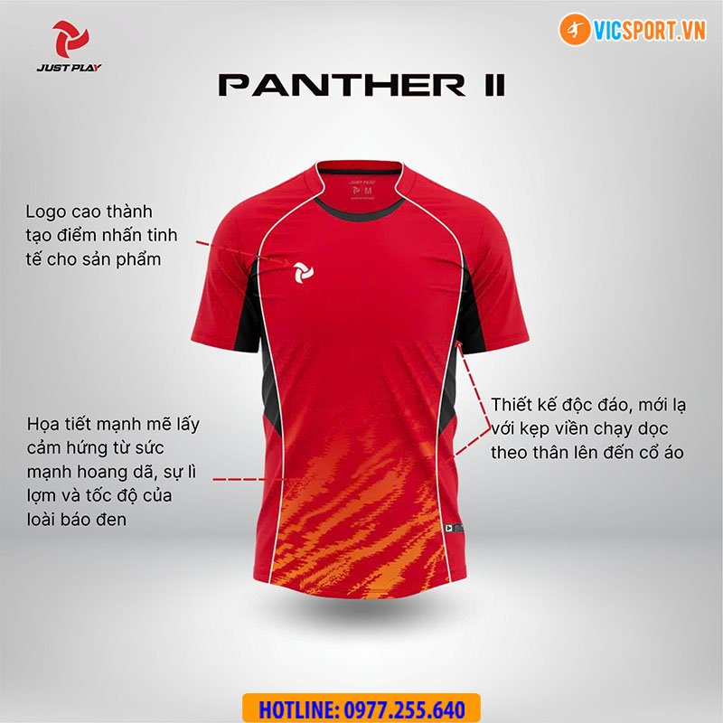 Áo đá banh không logo Justplay Panther 2 - Hình ảnh 13