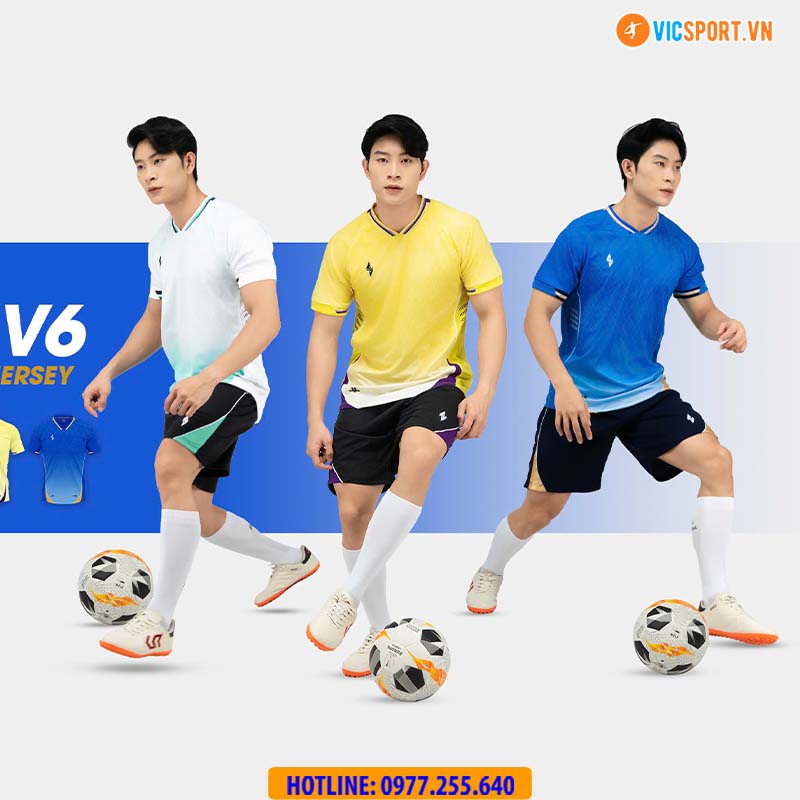 Áo đá banh không logo Strivend V6 - Hình ảnh 2