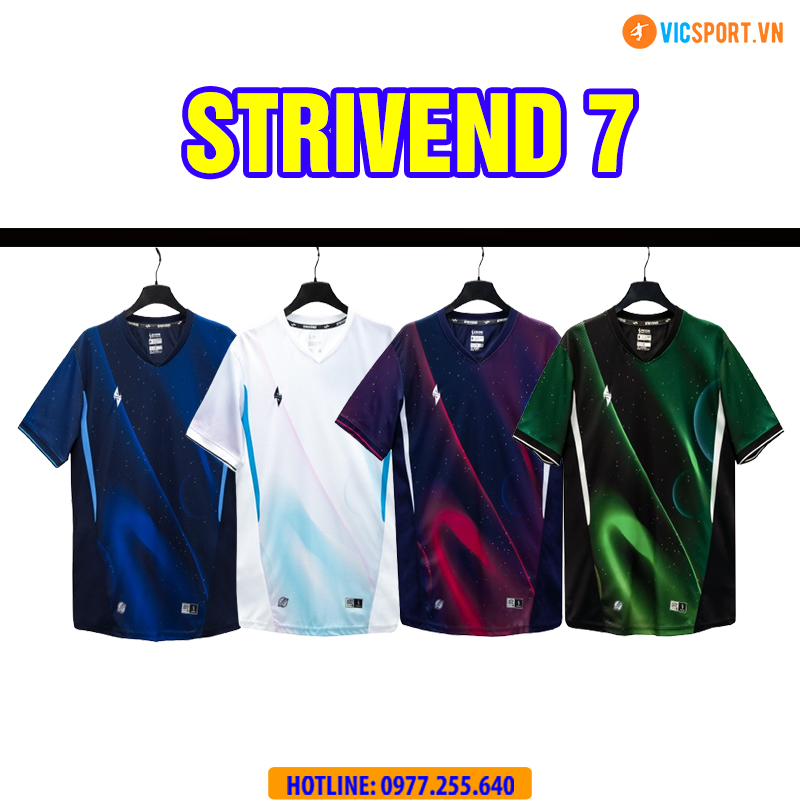 Áo đá banh không logo Strivend V7 Galaxy - Hình ảnh 11