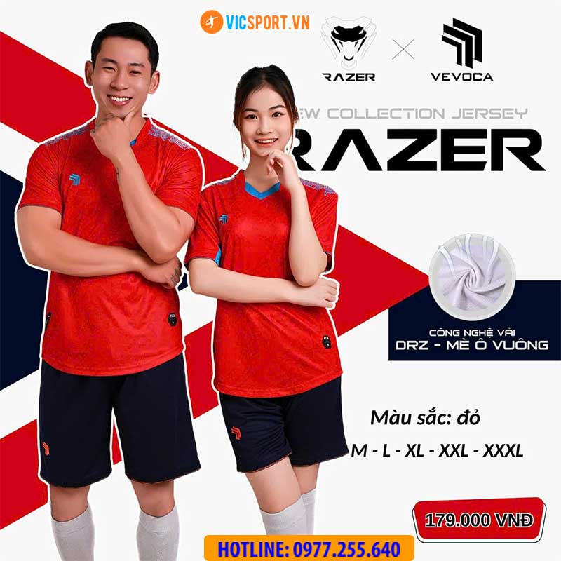 Áo đá banh không logo Vevoca Razer - Hình ảnh 22