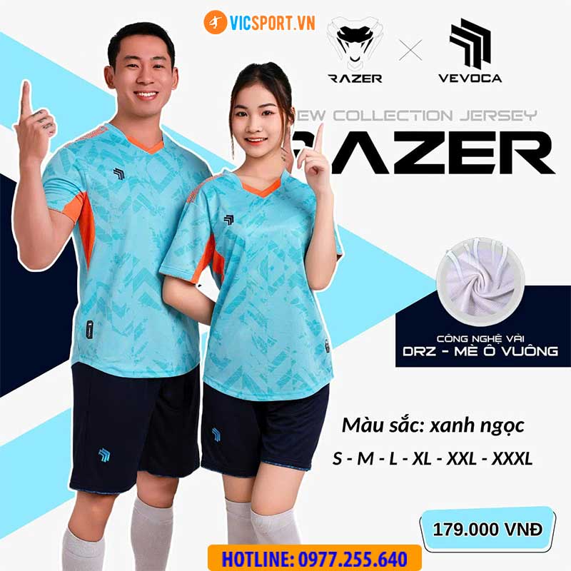 Áo đá banh không logo Vevoca Razer - Hình ảnh 21