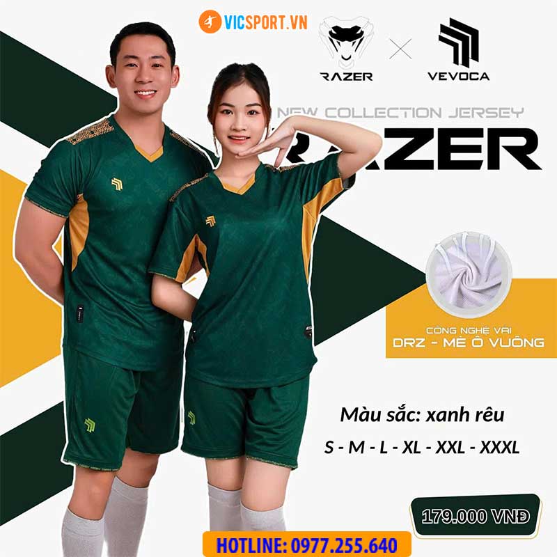 Áo đá banh không logo Vevoca Razer - Hình ảnh 24