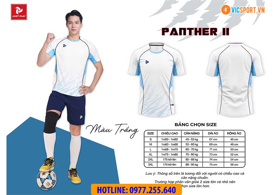 Áo đá banh không logo Justplay Panther 2 - Hình ảnh 34