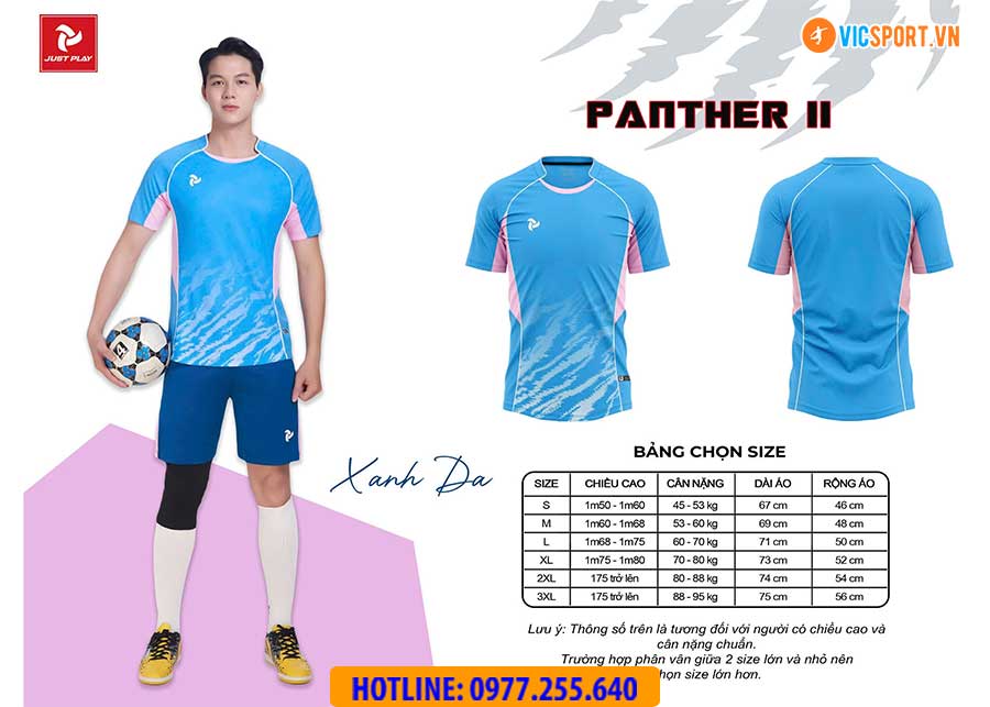 Áo đá banh không logo Justplay Panther 2 - Hình ảnh 35