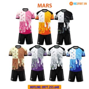 Áo đá banh thiết kế Amac Mars