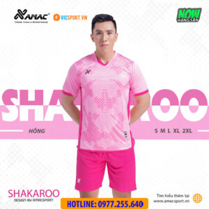 Áo đá banh thiết kế Amac Shakaroo