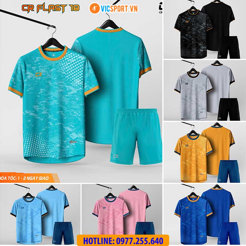 Áo đá banh thiết kế CR Flast 18 - Hình ảnh 9