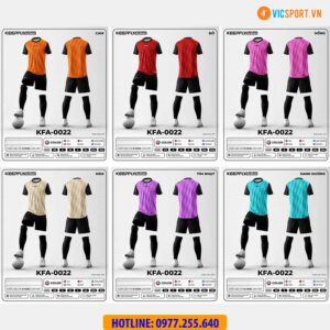 Áo đá banh thiết kế Keepfly KFA 0022