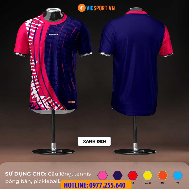 Áo cầu lông pickleball Keepfly KFA S0001 đa năng - Hình ảnh 2