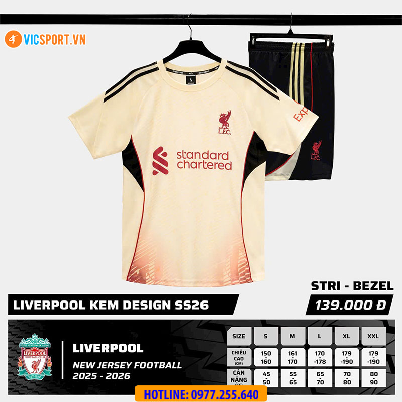 Áo đá banh Clb Liverpool SS26 Strivend - Hình ảnh 2