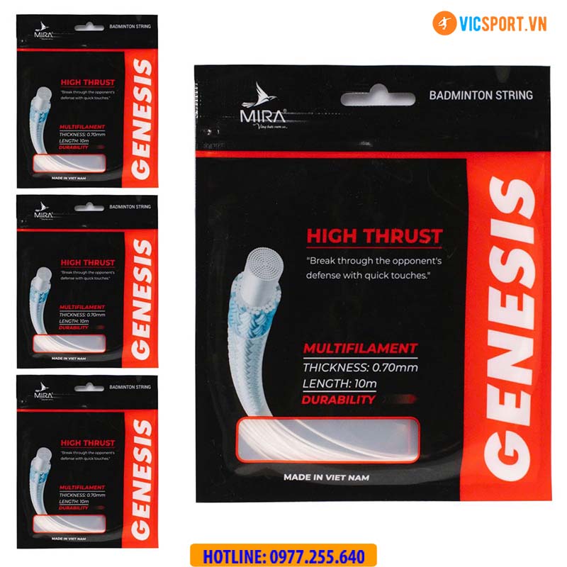 Vợt cầu lông Mira Genesis chính hãng (chưa đan) - Hình ảnh 28