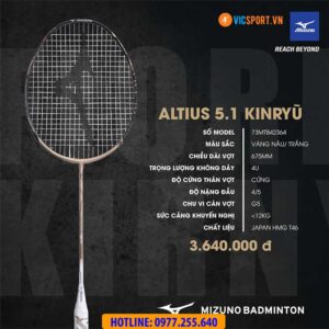 Vợt cầu lông Mizuno Altius