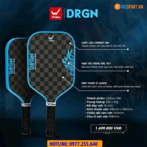 Vợt pickleball Wika DRGN chính hãng