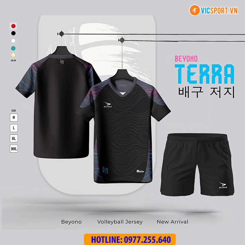 Quần áo bóng chuyền nam nữ Beyono Terra - Hình ảnh 7