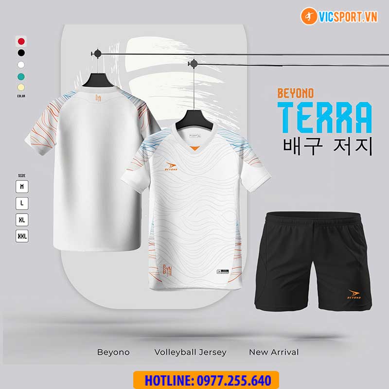 Quần áo bóng chuyền nam nữ Beyono Terra - Hình ảnh 11
