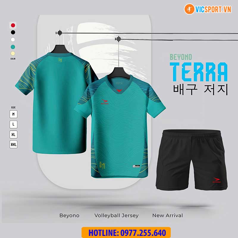 Quần áo bóng chuyền nam nữ Beyono Terra - Hình ảnh 10