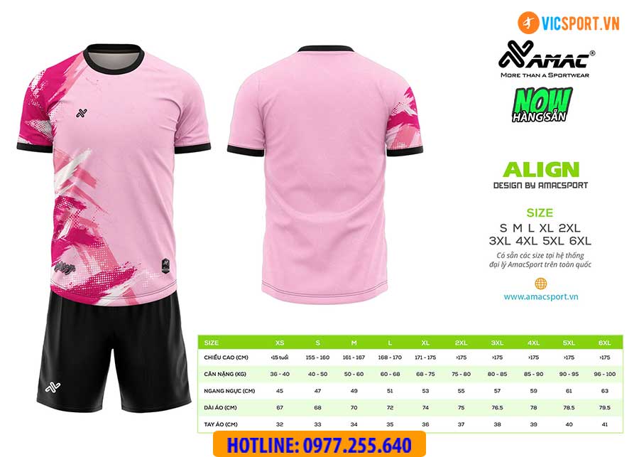 Áo đá banh thiết kế Amac Align - Hình ảnh 8