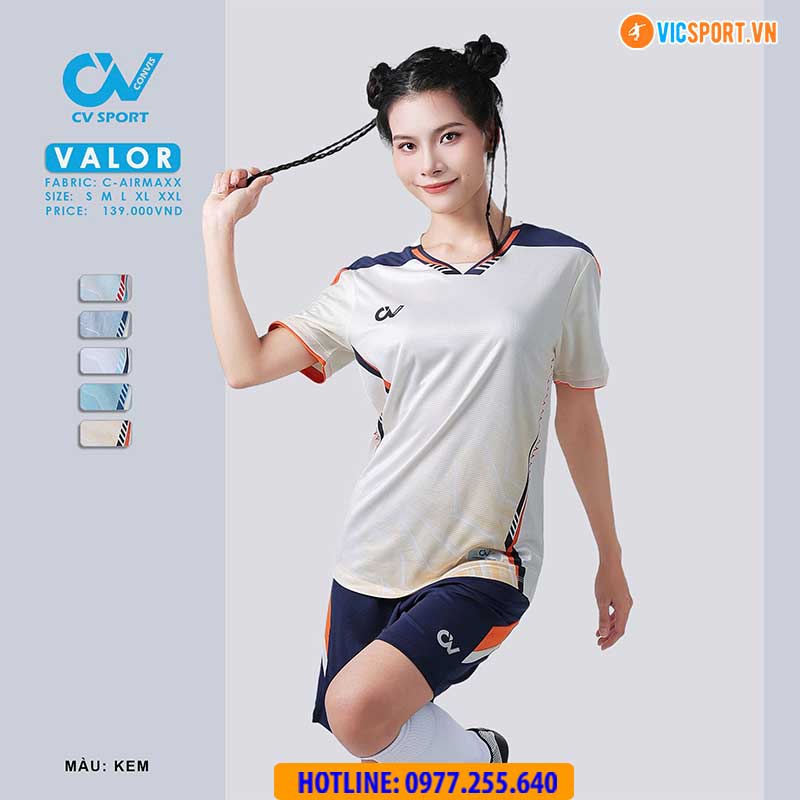 Áo đá banh không logo CV Valor - Hình ảnh 35