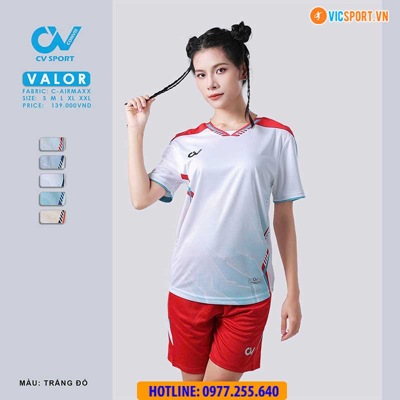 Áo đá banh không logo CV Valor - Hình ảnh 31