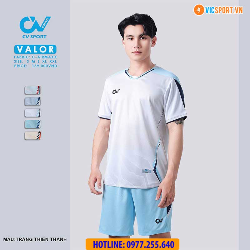 Áo đá banh không logo CV Valor - Hình ảnh 25