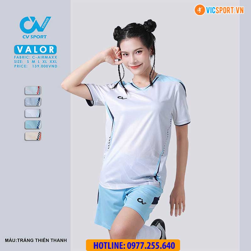 Áo đá banh không logo CV Valor - Hình ảnh 27