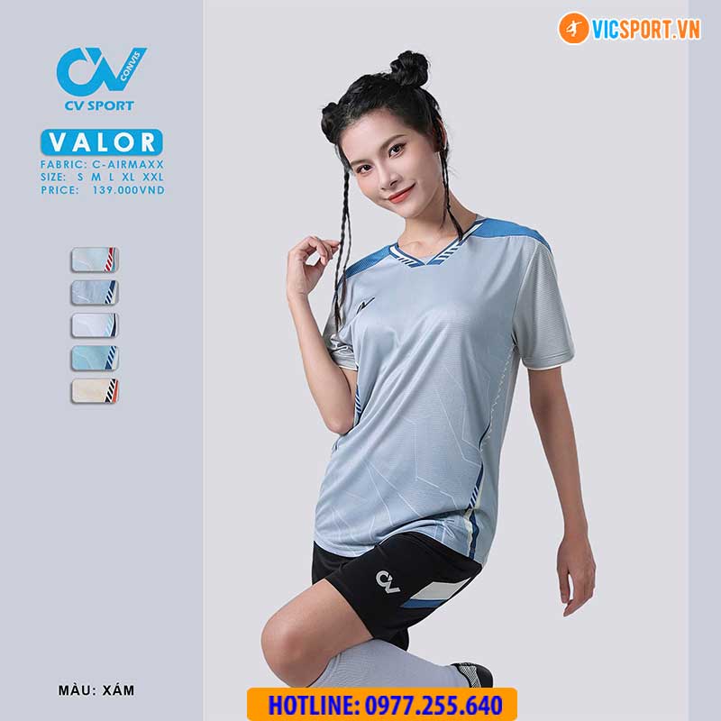 Áo đá banh không logo CV Valor - Hình ảnh 21