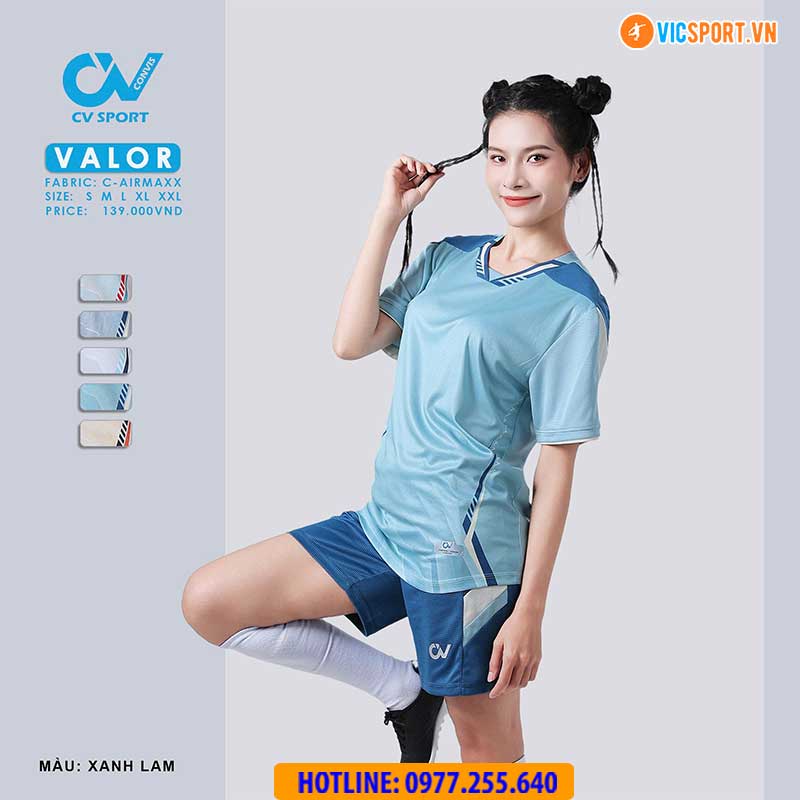 Áo đá banh không logo CV Valor - Hình ảnh 17