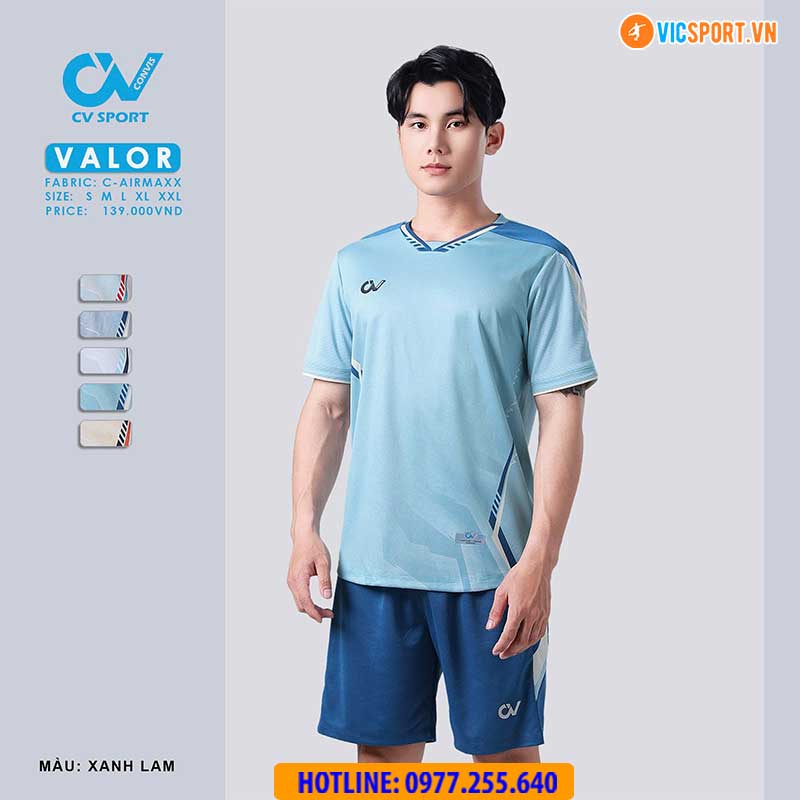Áo đá banh không logo CV Valor - Hình ảnh 19