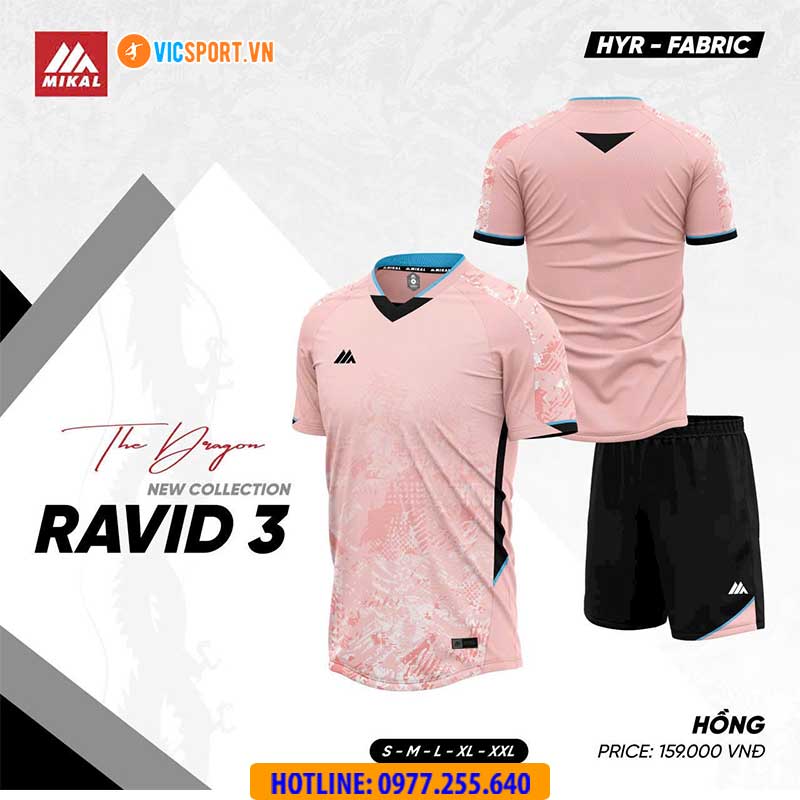 Áo đá banh không logo Mikal Ravid 03 - Hình ảnh 3