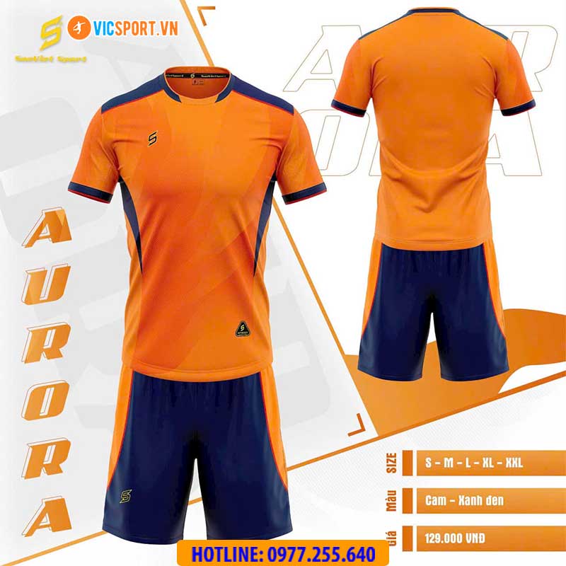 Áo đá banh không logo SV Aurora - Hình ảnh 3