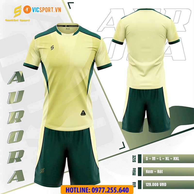 Áo đá banh không logo SV Aurora - Hình ảnh 6