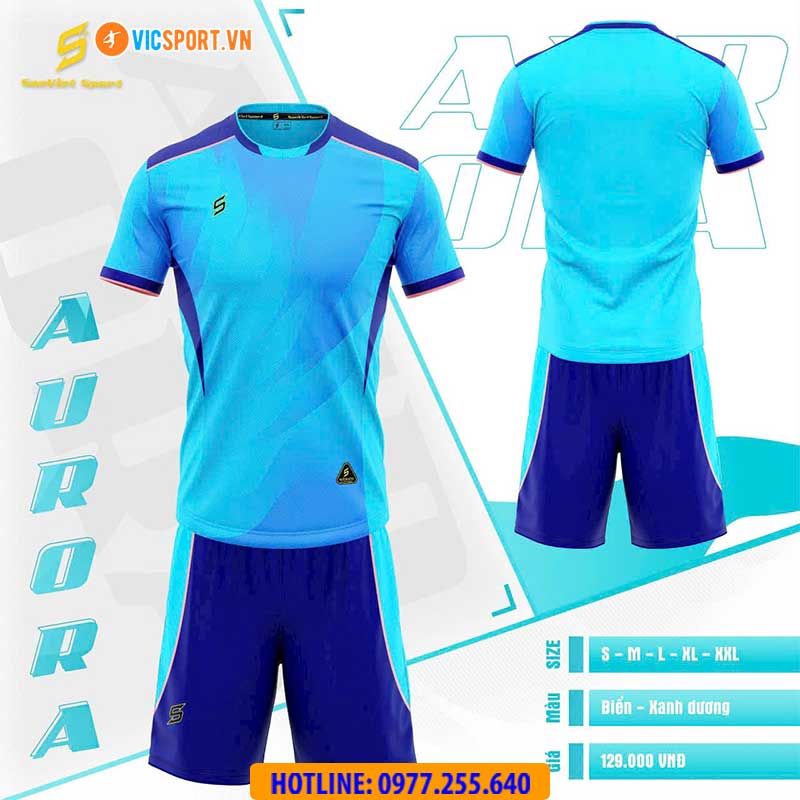 Áo đá banh không logo SV Aurora - Hình ảnh 7