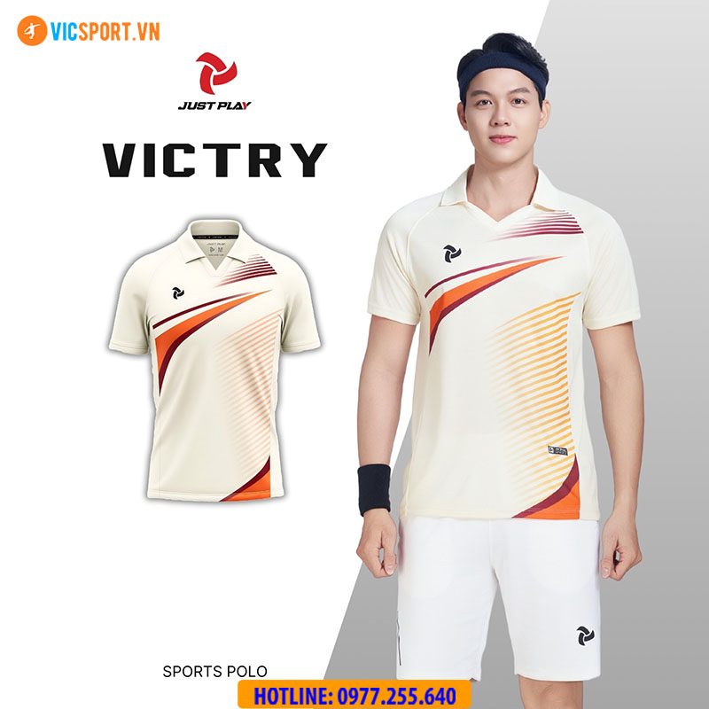 Áo polo thể thao đa năng Justplay Victry - Hình ảnh 15