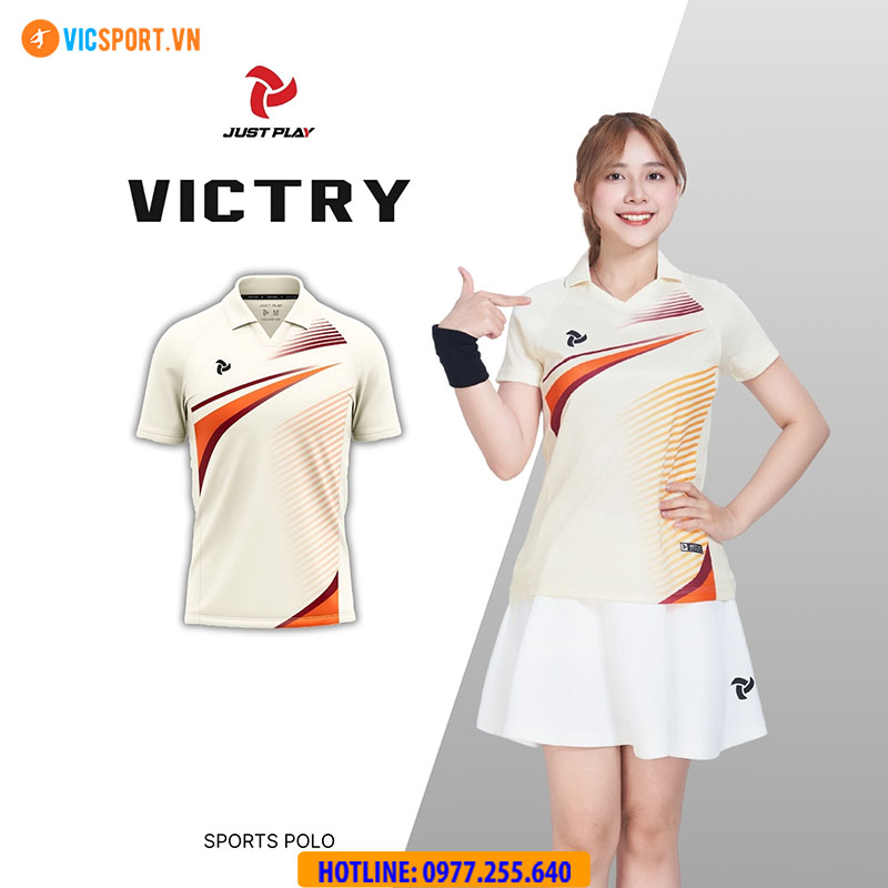 Áo polo thể thao đa năng Justplay Victry - Hình ảnh 11
