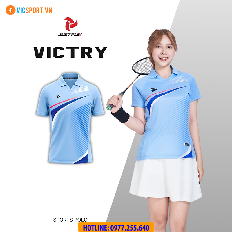 Áo polo thể thao đa năng Justplay Victry - Hình ảnh 10