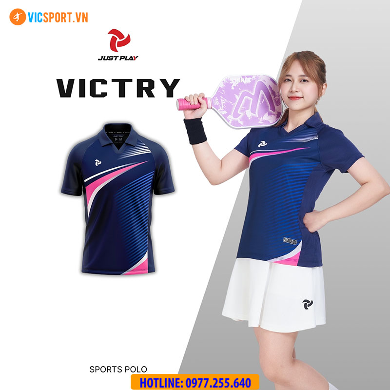 Áo polo thể thao đa năng Justplay Victry - Hình ảnh 8