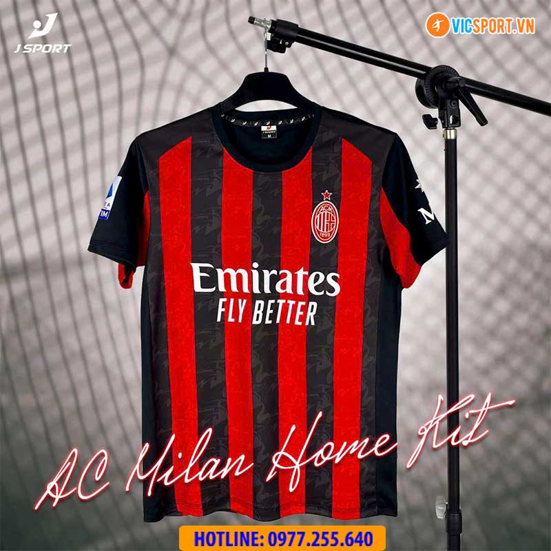 Áo đá banh Clb AC Milan mùa giải 2025-2026