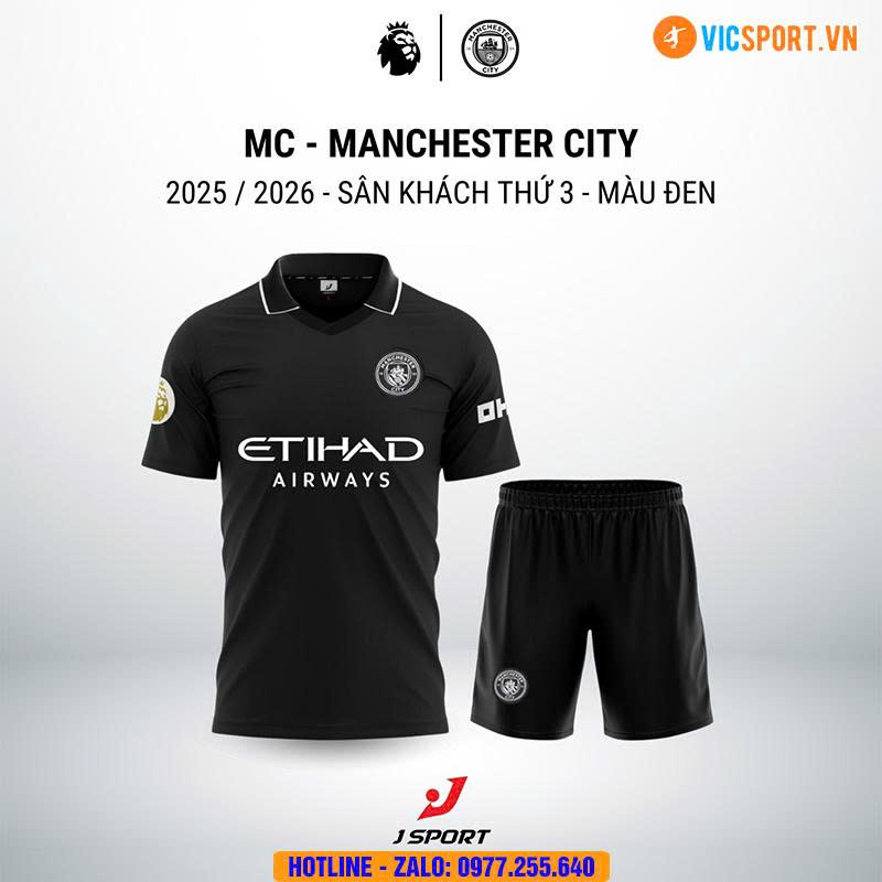 Áo đá banh Clb Man City mùa giải 2025-2026 - Hình ảnh 7