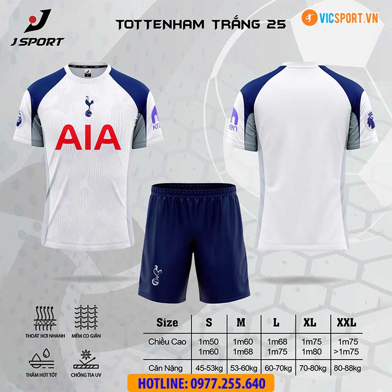 Áo đá banh Clb Tottenham mùa giải 2025-2026 - Hình ảnh 5
