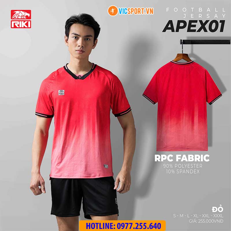 Áo đá banh không logo Riki Apex 01 - Hình ảnh 10