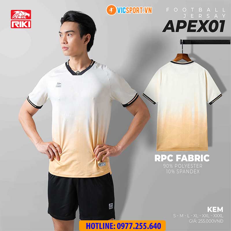 Áo đá banh không logo Riki Apex 01 - Hình ảnh 8