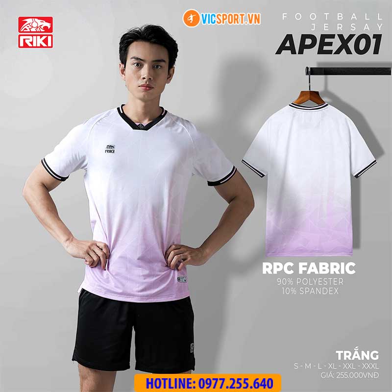 Áo đá banh không logo Riki Apex 01 - Hình ảnh 6
