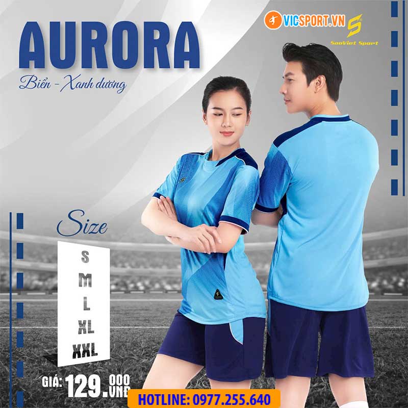 Áo đá banh không logo SV Aurora - Hình ảnh 18