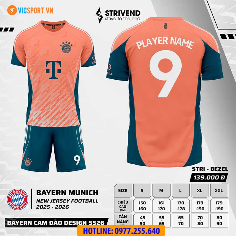 Áo đá banh Strivend Clb Bayern Muchen mùa giải 2025-2026 - Hình ảnh 19