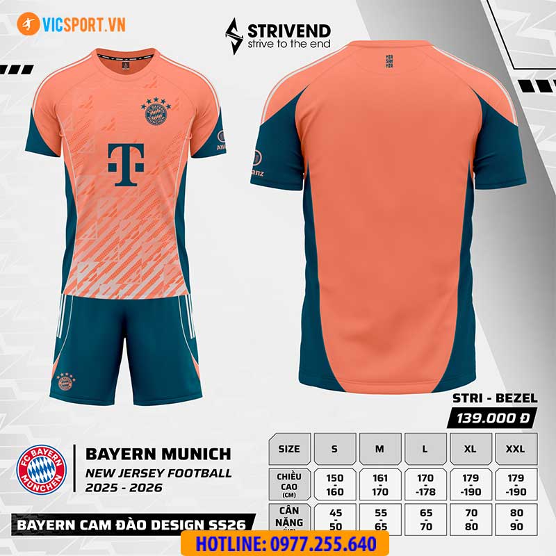 Áo đá banh Strivend Clb Bayern Muchen mùa giải 2025-2026 - Hình ảnh 22