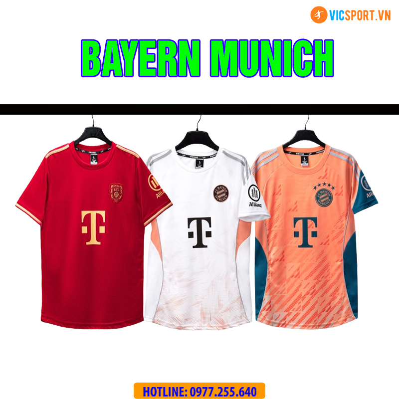 Áo đá banh Strivend Clb Bayern Muchen mùa giải 2025-2026
