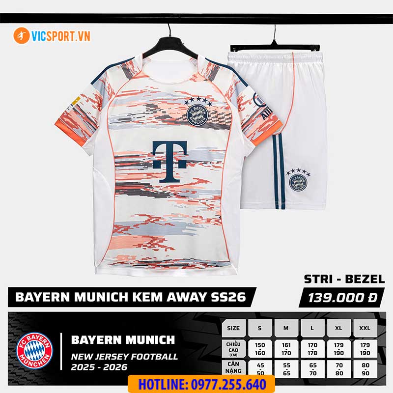 Áo đá banh Strivend Clb Bayern Muchen mùa giải 2025-2026 - Hình ảnh 2